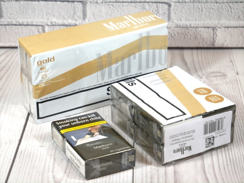 Marlboro Gold Cigarettes