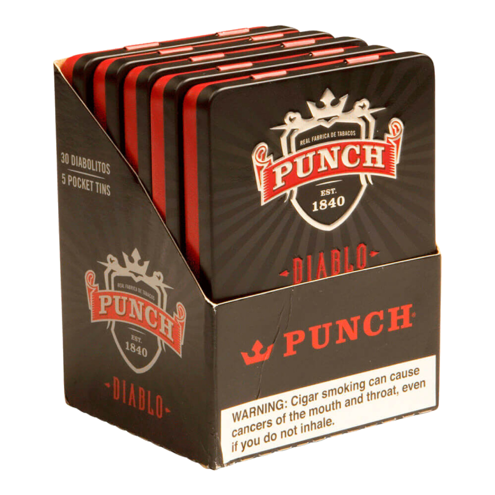 PUNCH DIABLO Diabolitos 4.19 x 365 Tins of 6(30)